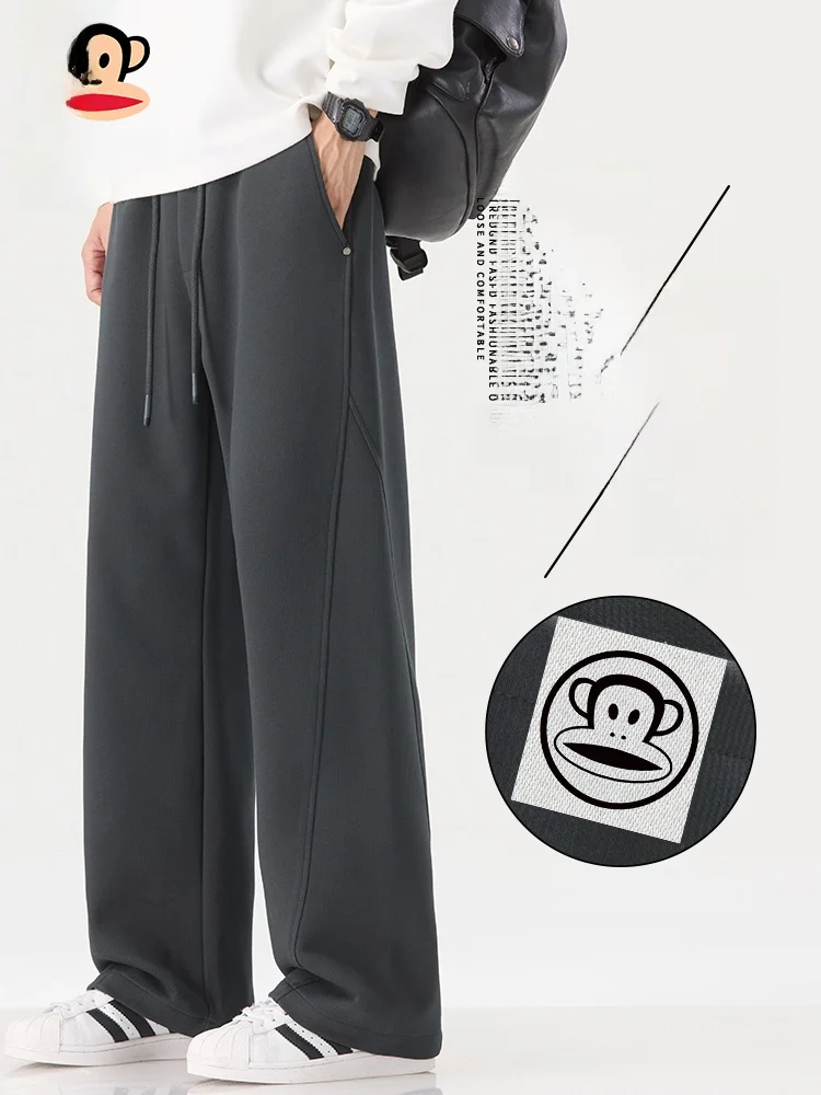 

Мужские повседневные брюки PaulFrank свободного прямого кроя, осенняя коллекция American Spor Sle, удобные хлопковые брюки