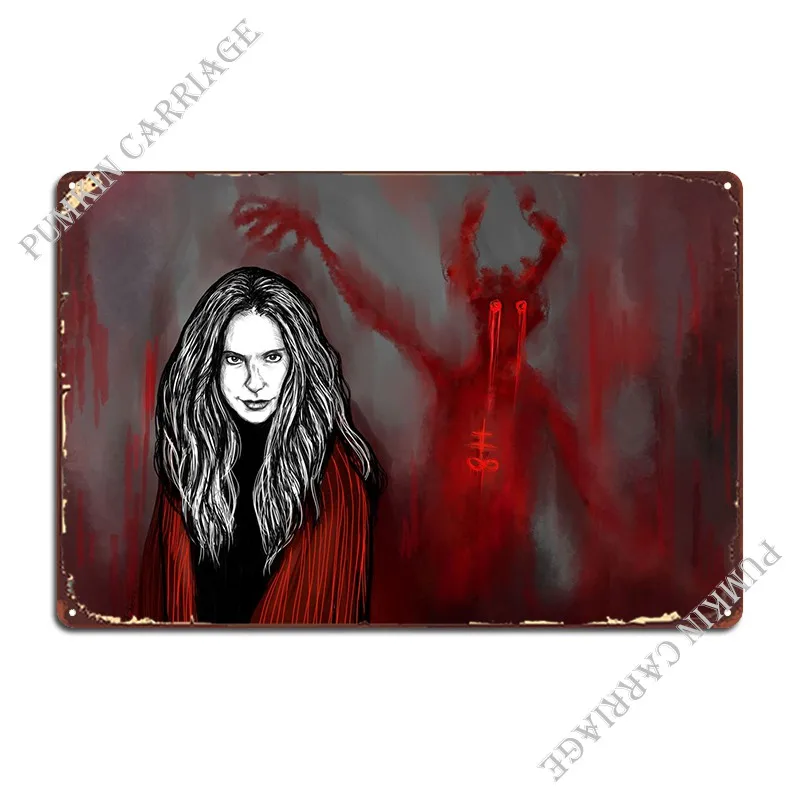 Devil Inside Metal Signs Wall Decor Plaques Wall Plaque Garage Tin Sign Poster