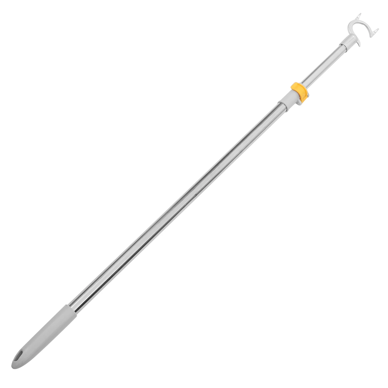 

Garment Retractable Clothes Rack Reacher Pole with Hook Stainless Steel for Hanging