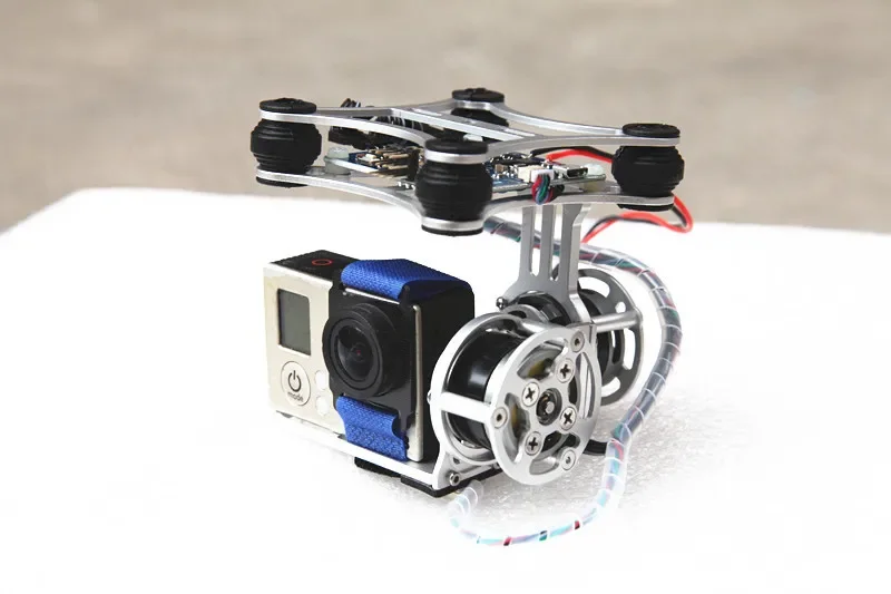 

Super Lite Version (only 160G) Brushless Camera Gimbal W/Motors & Controller RTF for Phantom Gopro3 2 Aerial Photography