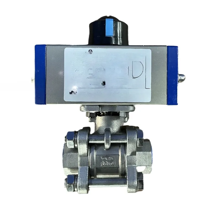 Kiziflow Pneumatic Ball Valve Two-Way 4 Points DN15 OSQ611F-16P A32b