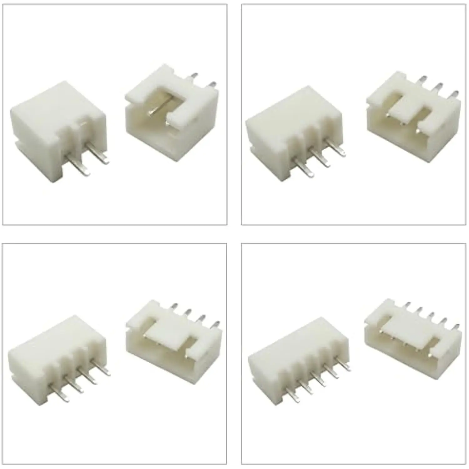 

XH2.5 DIP Header JST Connector Kit, 2.54mm Pitch IC Socket Plugs Adapter 75PCS for DIY Electronics Projects