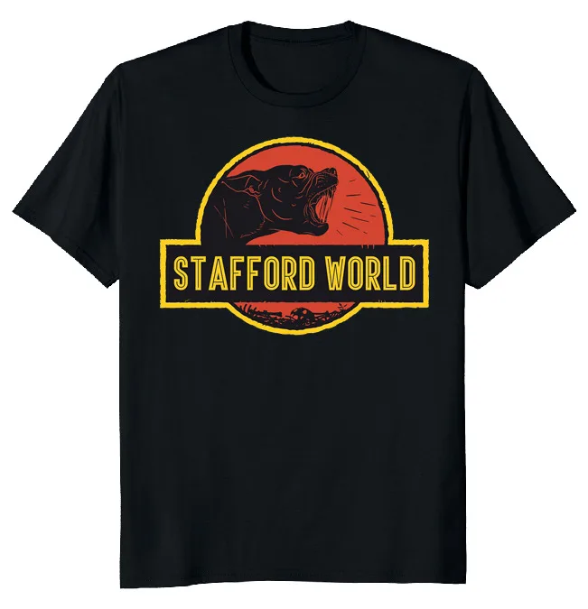 NEW LIMITED Stafford World Vintage Retro Classic Novelty Tee  Fast ShippingAnime Pattern Summer Clothing Unisex T-shirts for Men