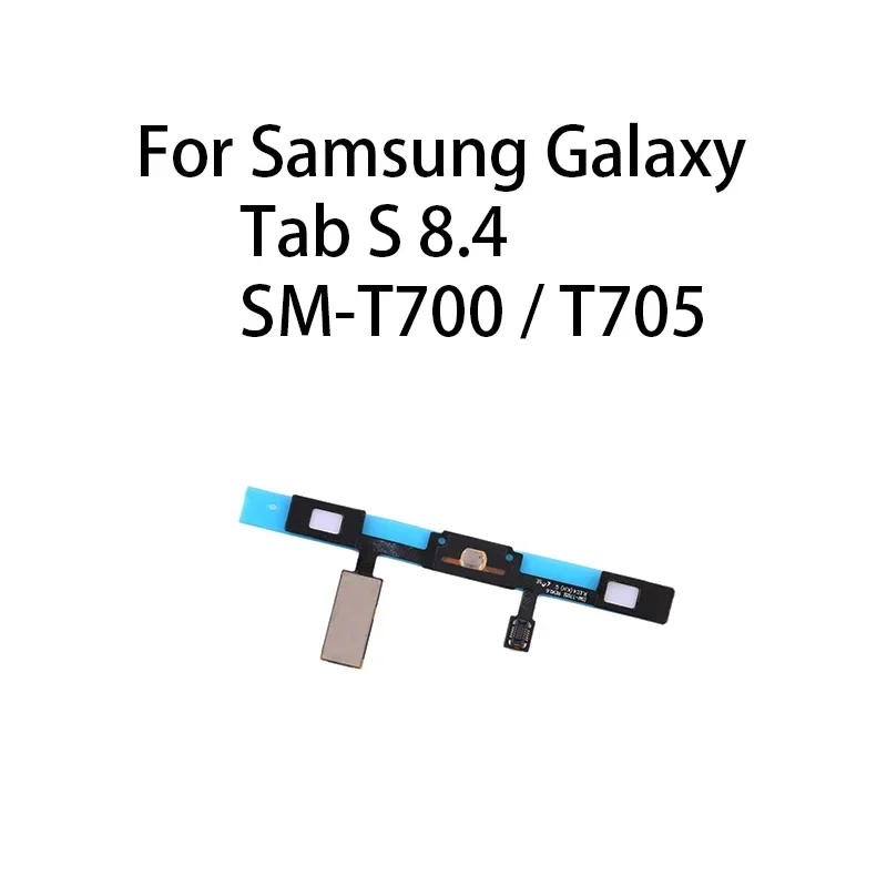 Gefenis Back Return Sensor Keypad Menu Home Button Flex Cable For Samsung Galaxy Tab S 8.4 / SM-T700 / T705