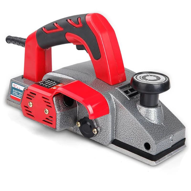1100W Multifunctional Electric Planer Handheld Wood Planer Industrial Hand Wood Edge Trimmer 2mm Electric Wood Planer Machine