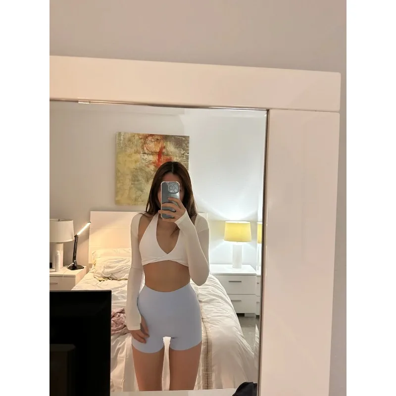 Yoga Shorts High Wa… - image