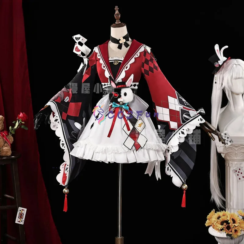

Honkai:Star Rail Sparkle Cosplay Costume Full Set Uniform Role Play Halloween Carnival Party Outfit for Women COSFun