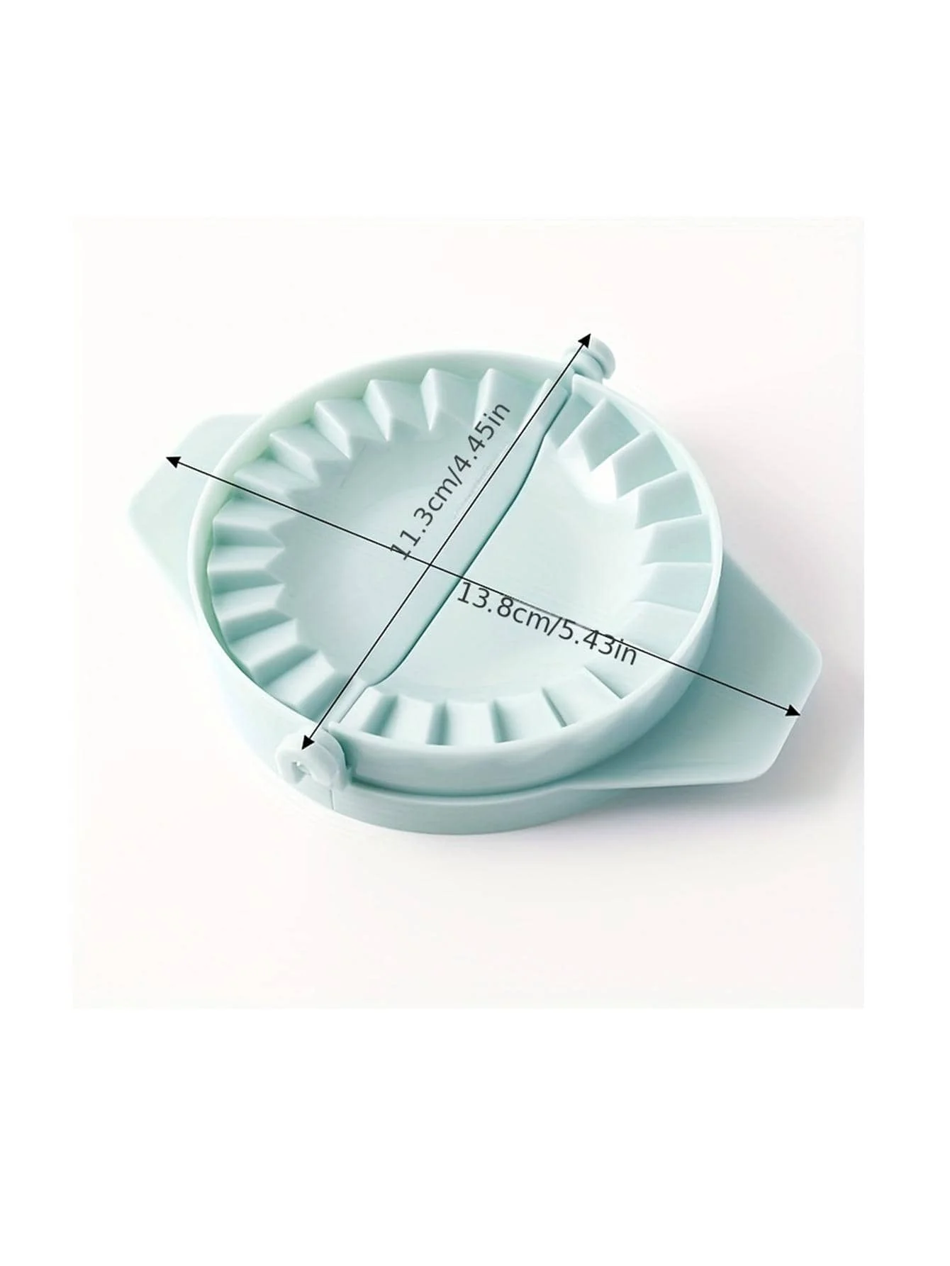 Popular In-Stock Kitchen Manual Dumpling Maker Mold Household Dumpling Tool Clip Blue Dumpling 1Pcs