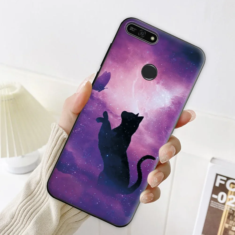 Case For Huawei Honor 7C Case Honor 7A Pro 5.7 7S 7C Pro Soft Silicone Phone Cover Cases For Huawei Honor 7C Aum-L41 TPU Bumper