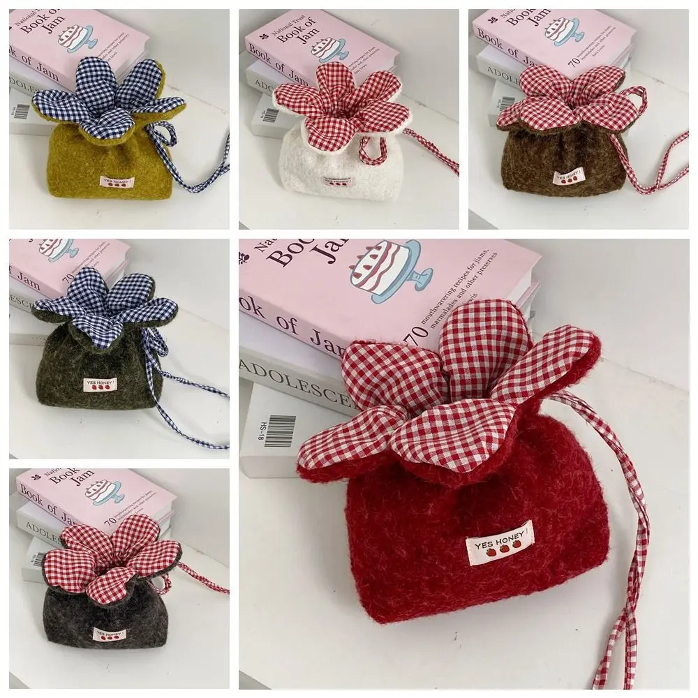 خفيفة الوزن حزمة جيب أفخم زهرة الرباط حقيبة الكورية نمط حقيبة التخزين زهرة حقيبة يد القماش لطيف حقيبة كتف عطلة