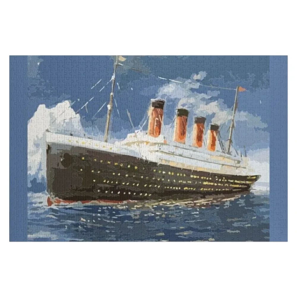 The most popular ship of all times, Titanic. Jigsaw Puzzle Photo Iq Puzzle