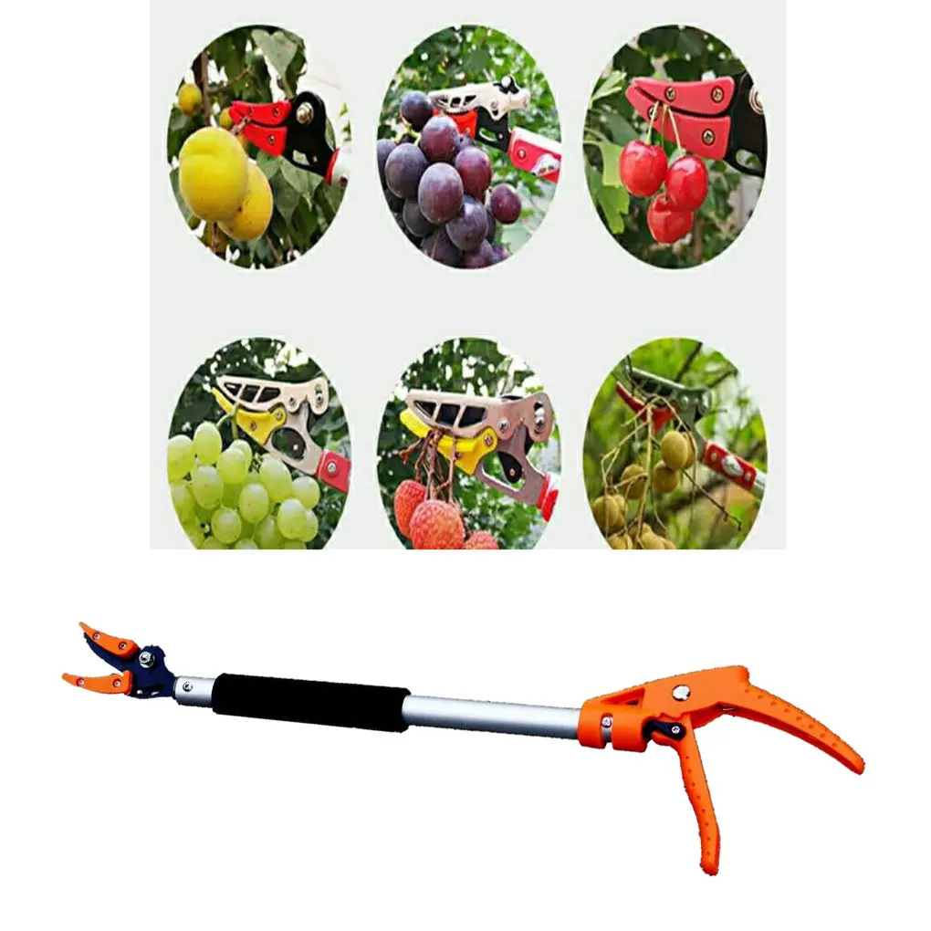 Aluminium Alloy Materials Easy To Telescopic Pruning Shears Sharpened Blades Sturdy And Durable As Shown 0.6M