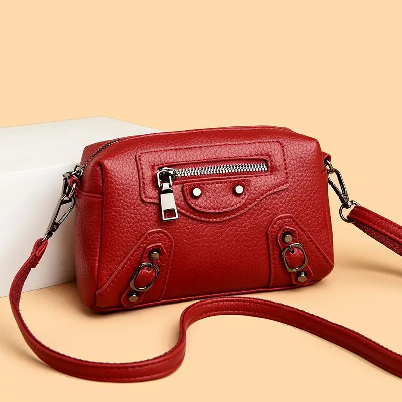 

Bag Women's New High-end Sense Small Square Bag High-end Trend Single Shoulder Crossbody Simple Commute Casual Retro Personality