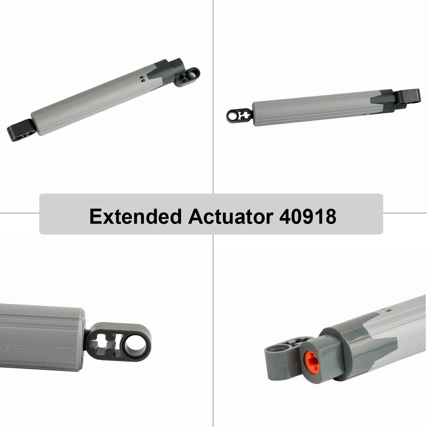 Pièces techniques MOC, bloc de construction à tige de poussée étendue, tête de brique, Putter Long Compatible avec Legoeds 40918 61927c01