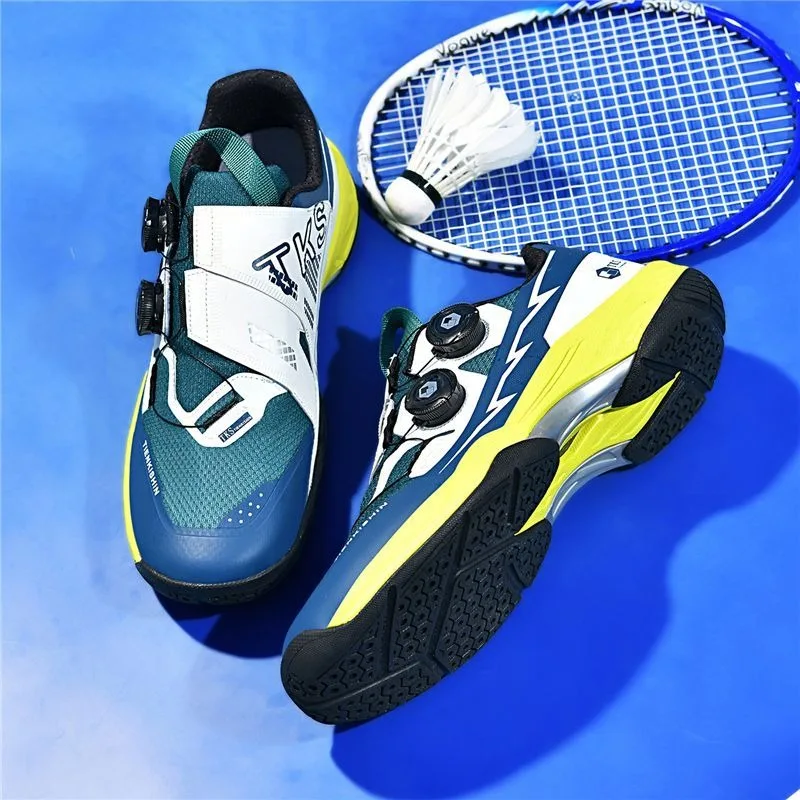 

Original Brand Unisex Professional Tennis Shoe Comfortable Anti Slip Badminton Gym Shoe Designer Quick Lacing Table Tennis Shoe
