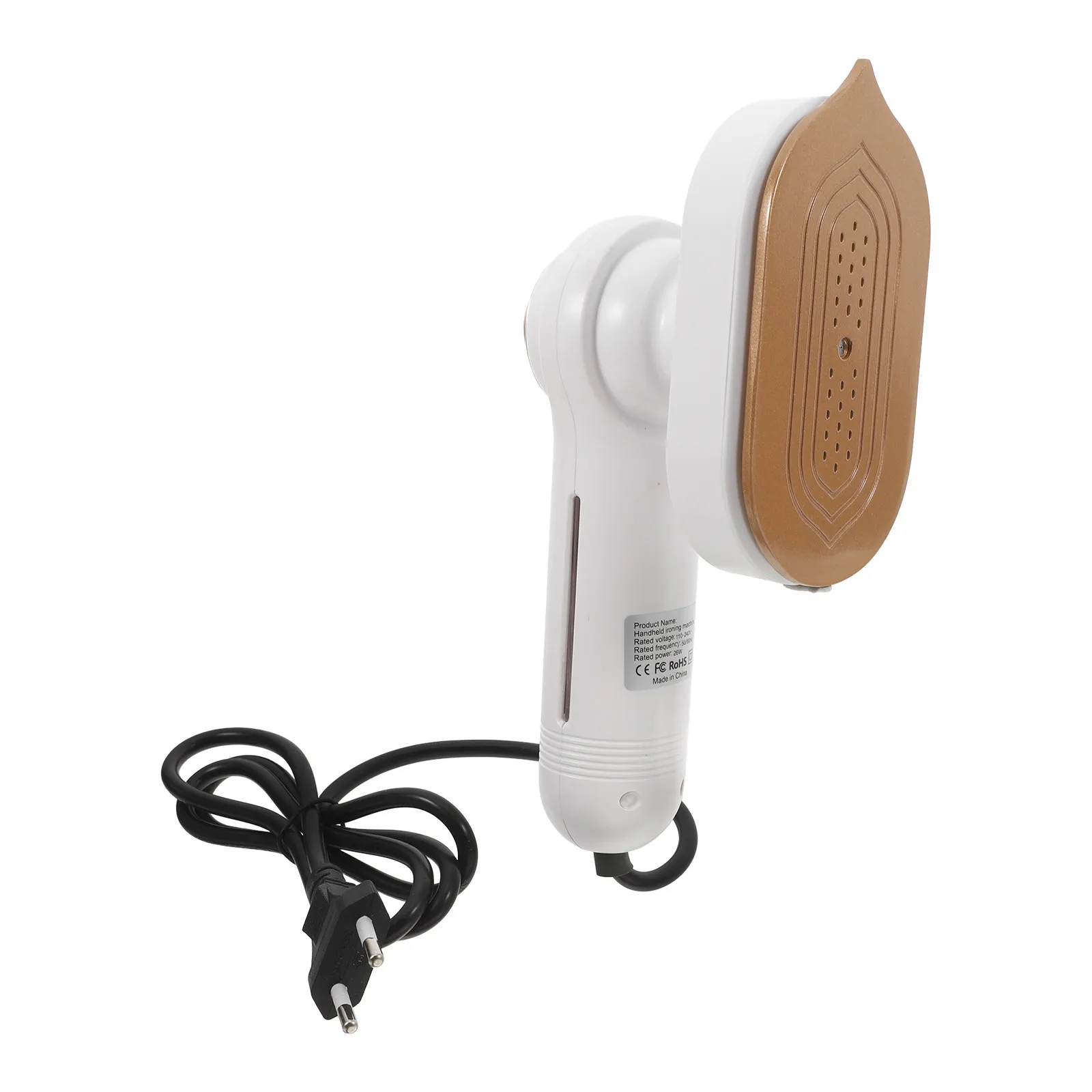 

Handheld Portable Steam Iron Machine for Clothes Quick Ironing At Home Office Or While Traveling Eu Standard Plug Garment