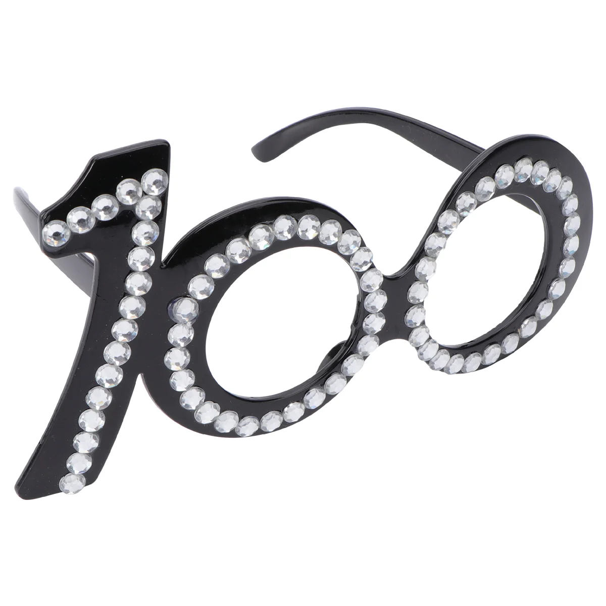 Glasses Party Props Number Photo Digital Decorative Birthday Happy Decorations for Men