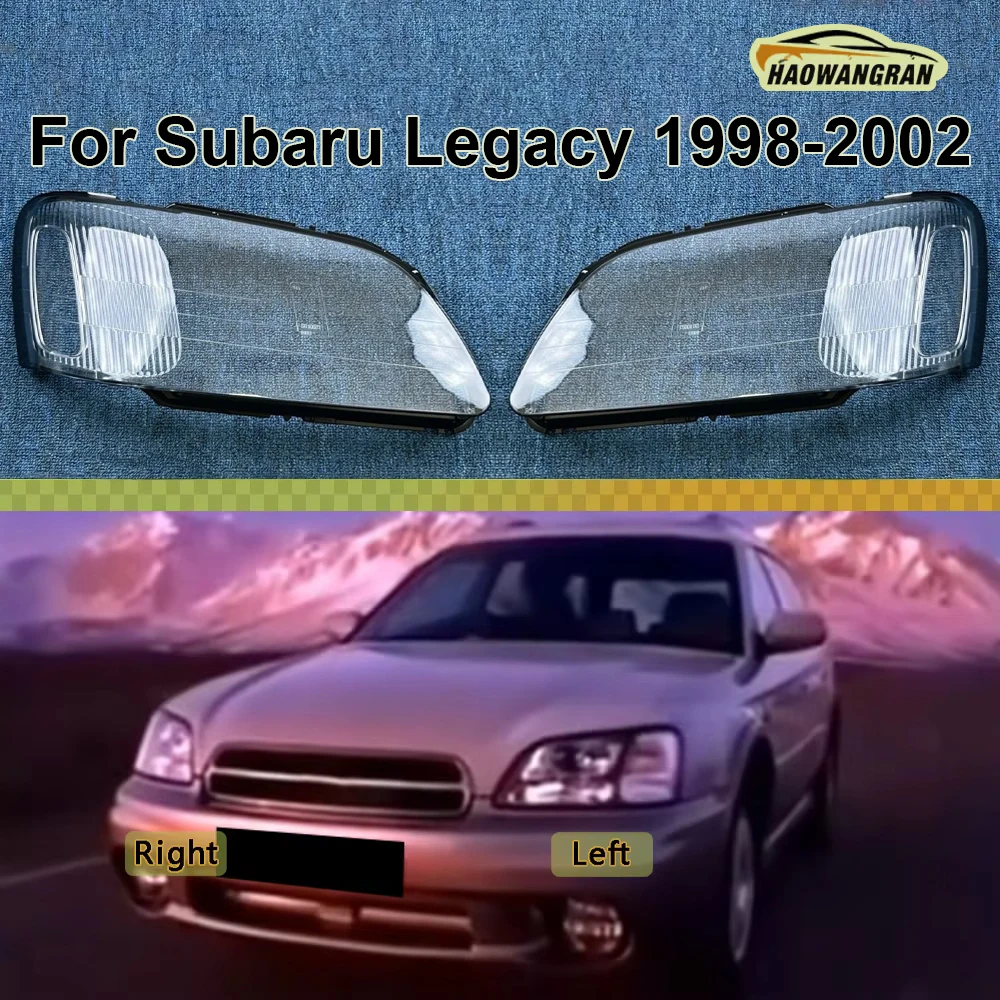 

For Subaru Legacy 1998 1999 2000 2001 2002 Car Accessories Headlamp Cover Transparent Shade Lamp Headlight Shell Lens Plexiglass