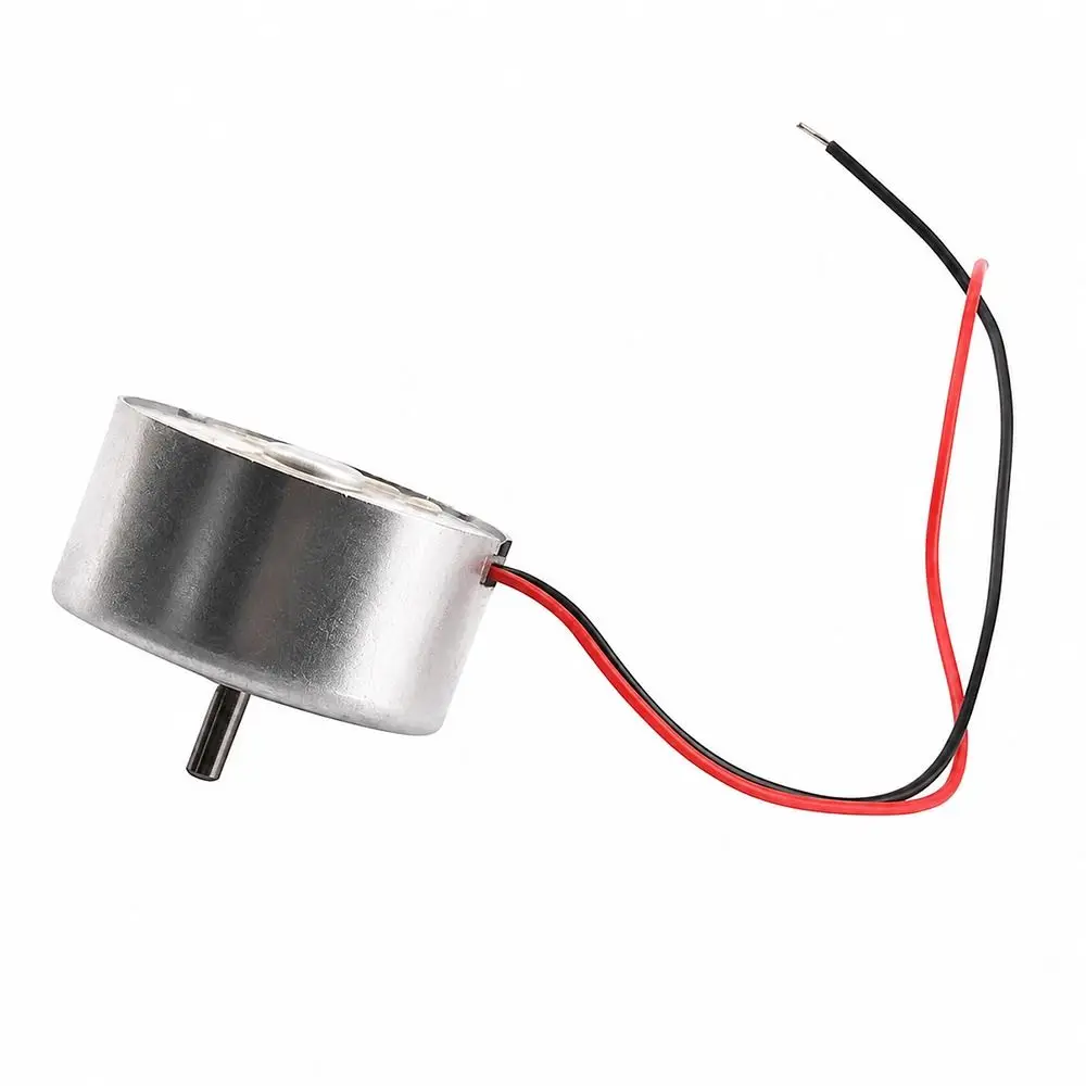 5Pcs New DC 1.5V-6V RF-300 DC Motor 2Pin 24mm Round Brush Motor Metal PH 2.0mm Micro 300 Motor for Hanging Neck Fan