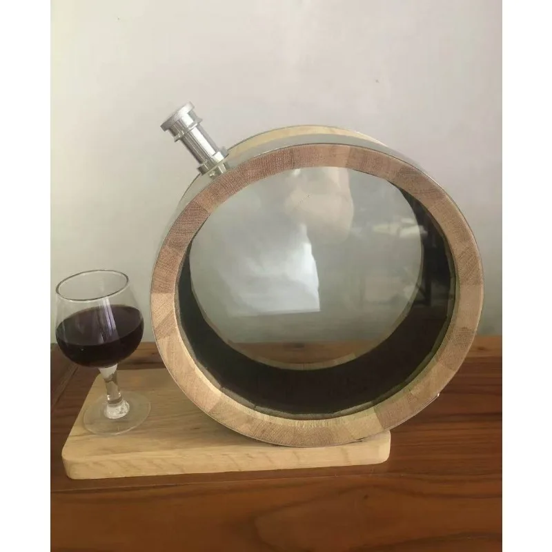800Ml Shirley Cask Whiskey Visual Grape Brandy Wooden Cask
