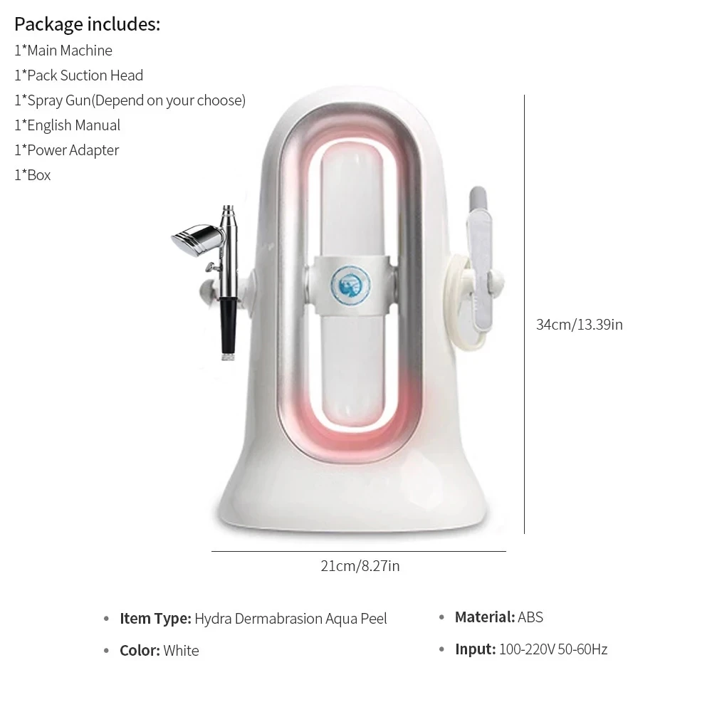 water spray Facial Cleaning Facial Cleaning hydro microdermabrasion machine