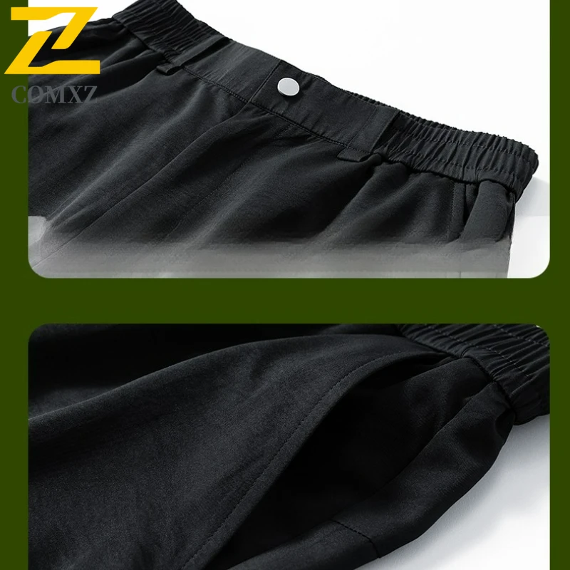 Men's Soft Cargo Pants 2025 Autumn New Cycling Adventure Overalls Outdoor Metropolis Style Utility Trail Workwear Trousers