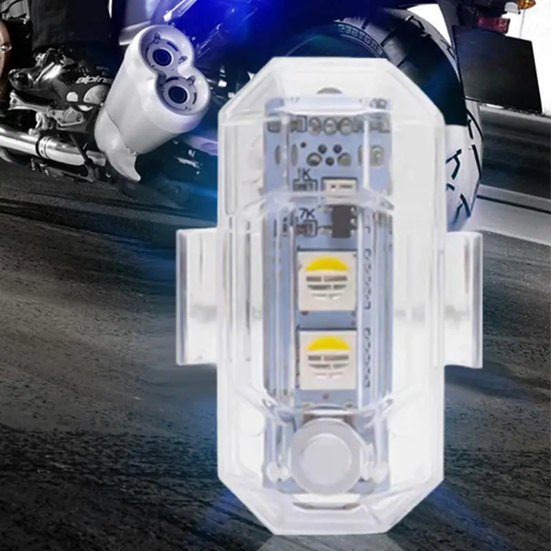 Luzes piscantes sem fio para veículos, luzes anticolisão automáticas, luzes led anticolisão com controle remoto para carro e motocicleta