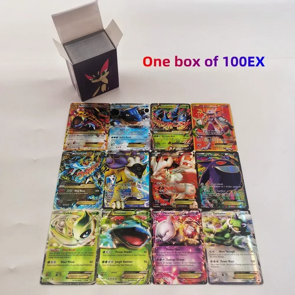 NEW 100pcs Pokemon Scarlet & Violet Full Flash Card 100Ex 33Vstar 100Vmax Game Collection Cards Koraidon Miraidon Battle Cards