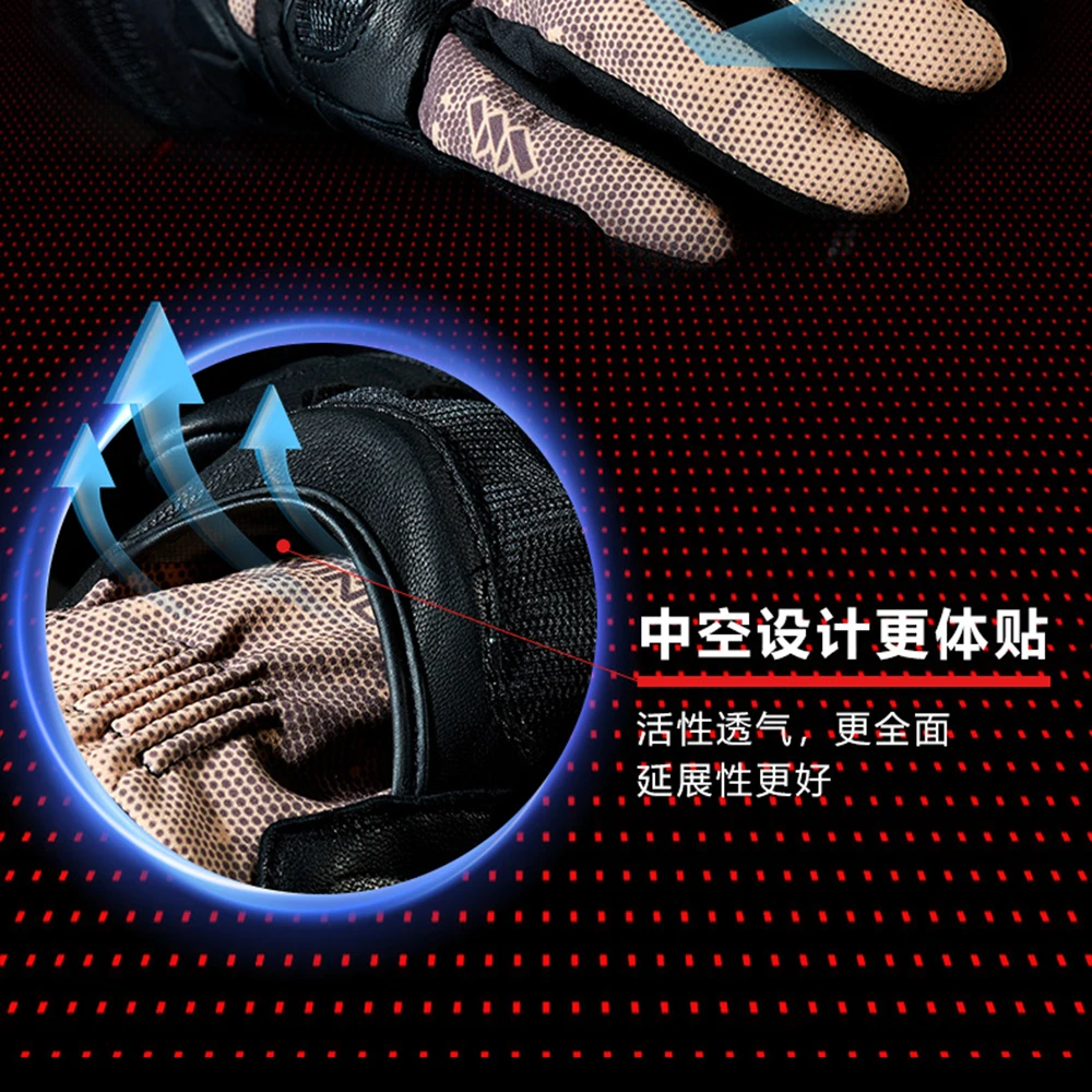 Water repellent Motocross Gloves Wear-resistant Women's Biker Pants Anti-fall Motorcycle Equipment Anti-slip Motorcycle Gloves