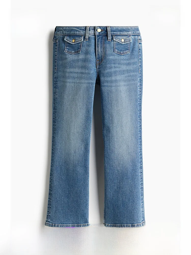 

Women's Casual Loose Leggings Jeans Tight Fit Spring Design Low Waist Long Pants H&M Cotton Polyester Spandex Blend