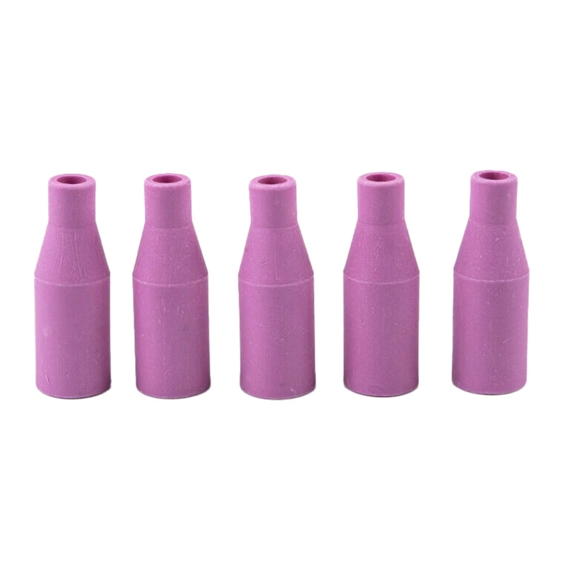 5x Welding Torch Accessories MB15AK MIG Gas Ceramic Nozzle with Smooth Surface Welding Tip Nozzle Shield Cup