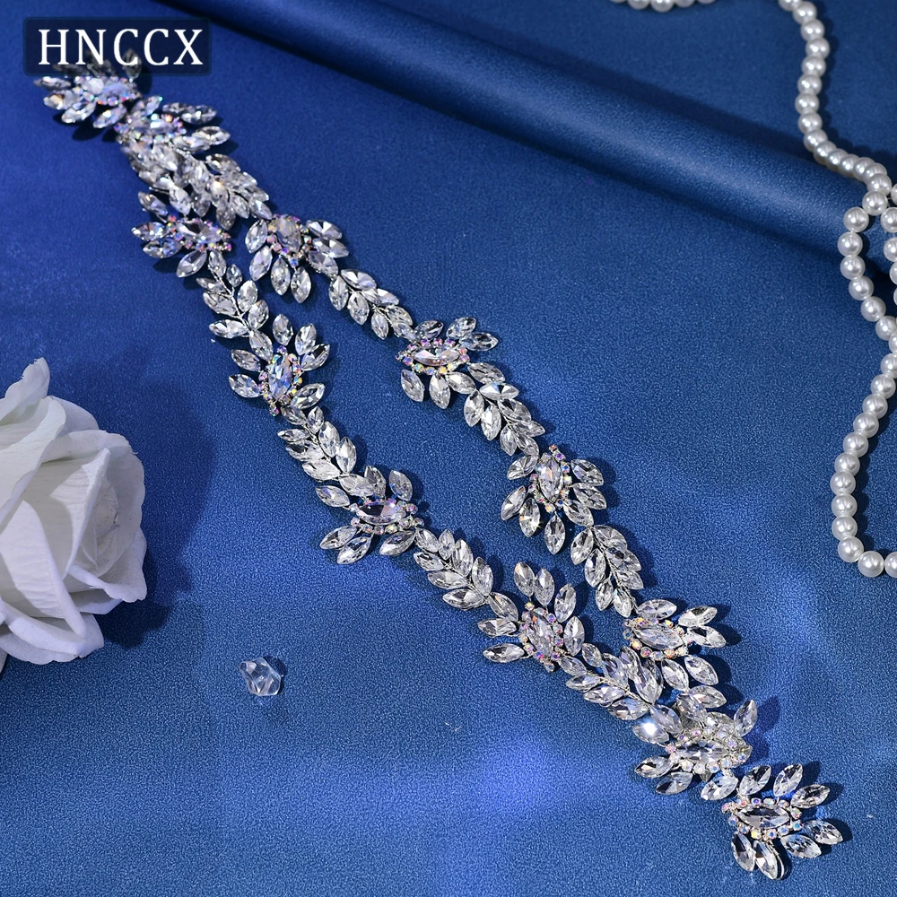 HNCCX Bridal Tiaras Rhinestone Bride Headband Wedding Hair Accessories Headdress for Women Hair Ornaments Queen Crown CP450