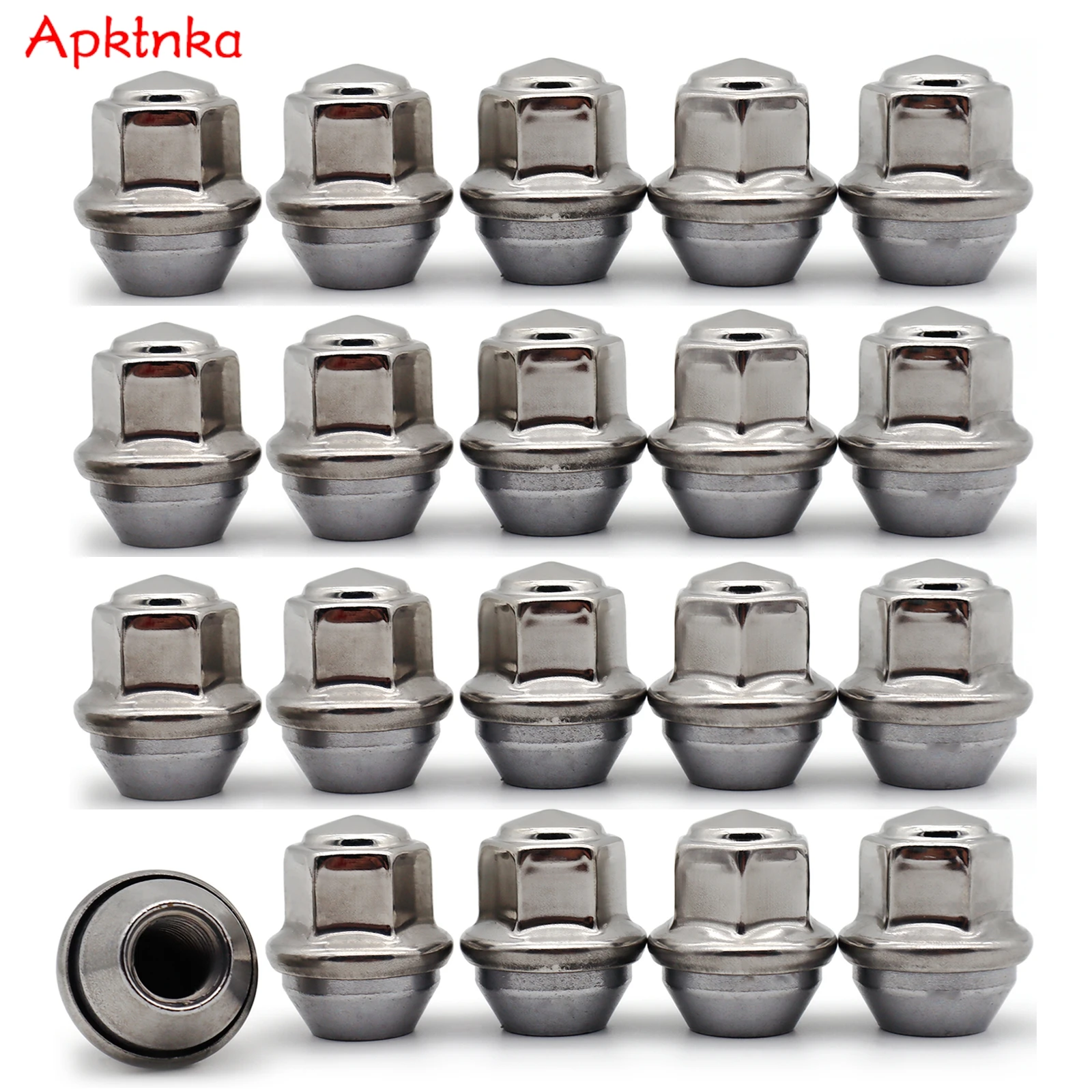 

20x M12x1.5mm Car Wheel Lug Bolts Nuts 2434886 2179620 ACPA1012D2B For Ford Focus Fusion Mondeo Escape Kuga EcoSport B-Max C-Max