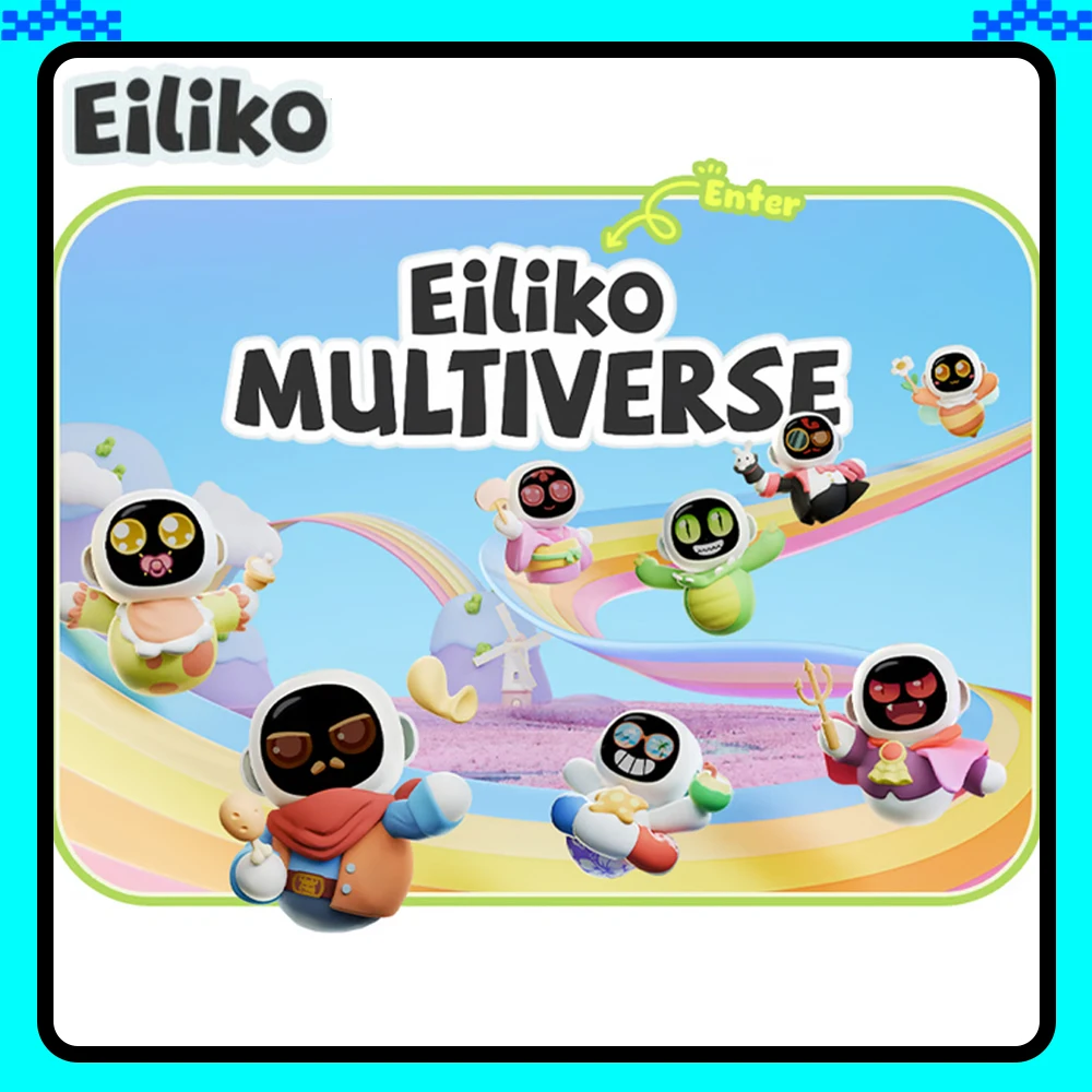 Eiliko Smart Robot Portable Emotional Interaction Companion Robots Mini Eilik Ai Chat Robot Long Battery Life Kid/Couple Gifts