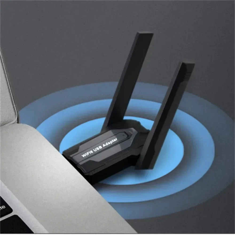 WiFi 6 AX900 Network Card Bluetooth 5.4 USB WiFi Adapter 2.4G&5GHz Wi-Fi Receive USB For PC/Laptop Win10/11 Driver Free