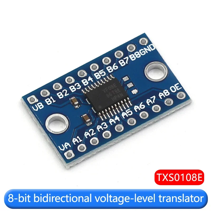 TXS0108E 8-bit bidirectional voltage translator High-speed full-duplex 8-way level conversion module converter