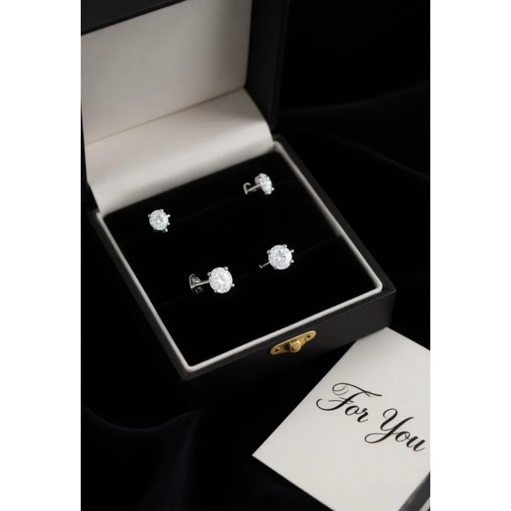 

5 пар серег-гвоздиков с кубическим цирконием, 3,7 мм, с покрытием из 18-каратного золота, гипоаллергенные, для женщин и мужчин