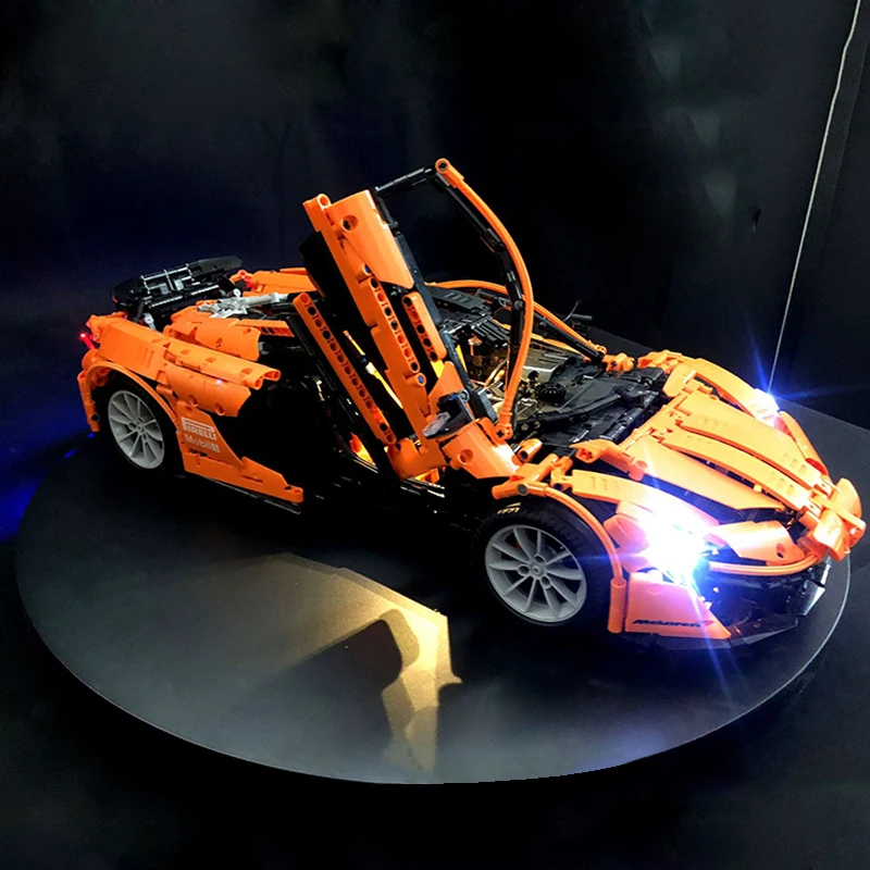 DIY LED Light Kit For LEGO 13090 Technical Super Car ( Only LED Light,Without Blocks Model)