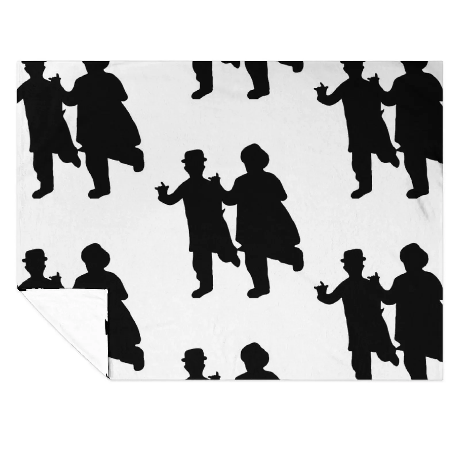 

Laurel & Hardy Throw Blanket Hairys Decorative Sofa For Baby Large Blankets