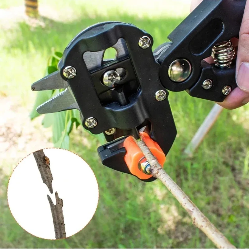 

Профессиональный садовый набор инструментов для прививки 2 в 1, сельскохозяйственные секаторы, набор ножниц, секаторы для фруктовых деревьев, прочный нож для прививки