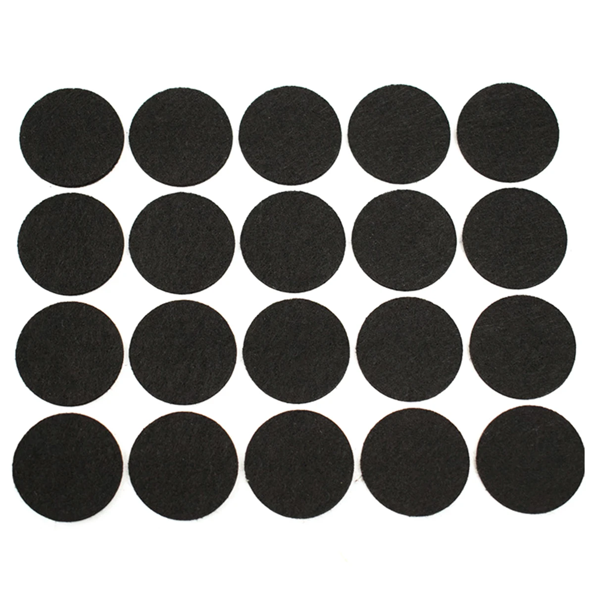 

200Pcs Heavy-Duty Round Felt Pads Black Floor Protector Pads for Chairs Tables Furniture Non-Slip Scratch Protection