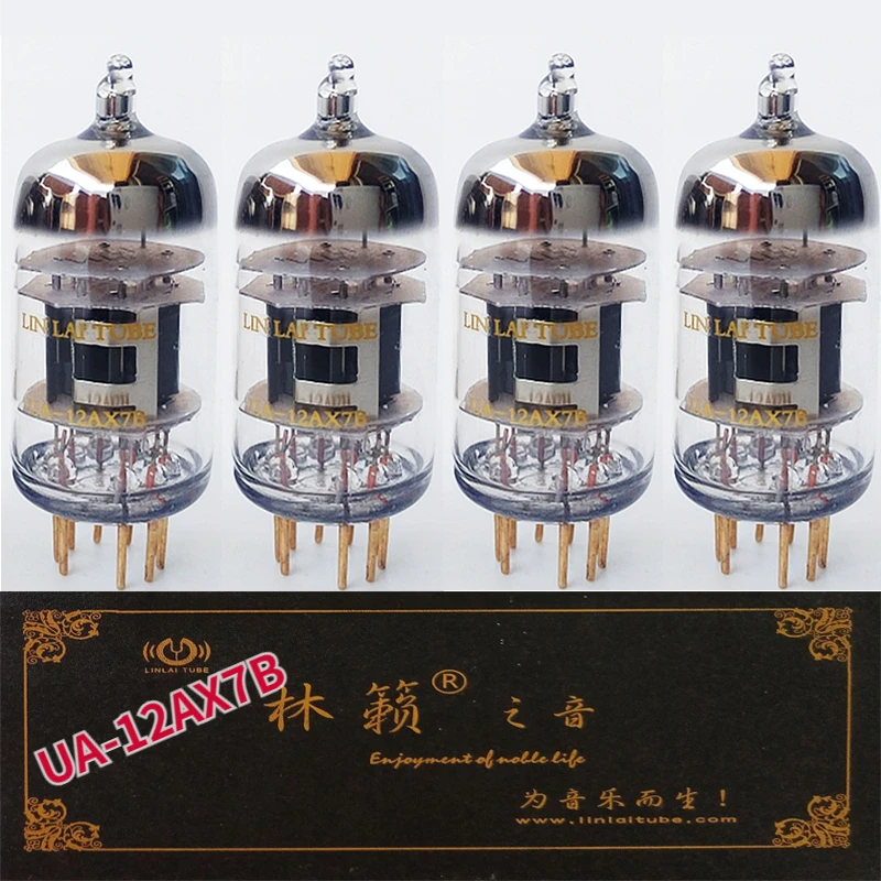 

UA-12AU7/ECC82 UA-12AX7B 12AX7/ECC83 LINLAI Vacuum Tube Replaces Shuguang Golden Lion Factory Matched and Tested