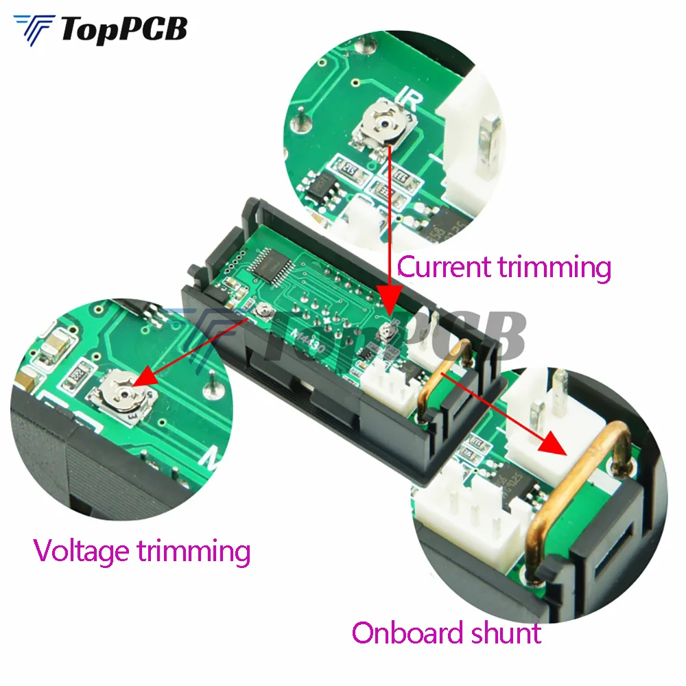 M4430 DC 100V 200V 0A Electronic Digital Voltmeter Ammeter 0.28\'\' LED Display Voltage Regulator Volt AMP Meter Tester