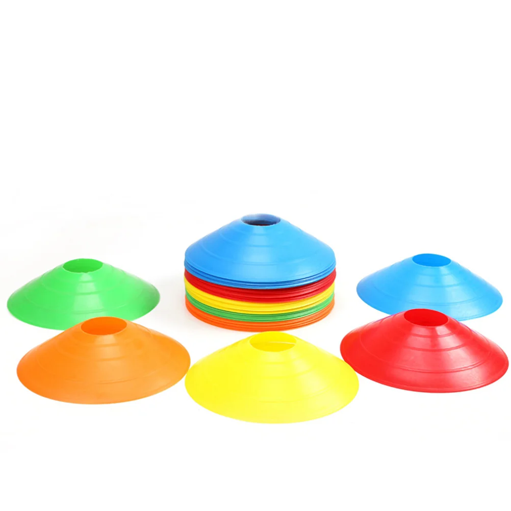 10 PCS Soccer Playing Marking Tray Training Disc Cone Marker Football Equipment