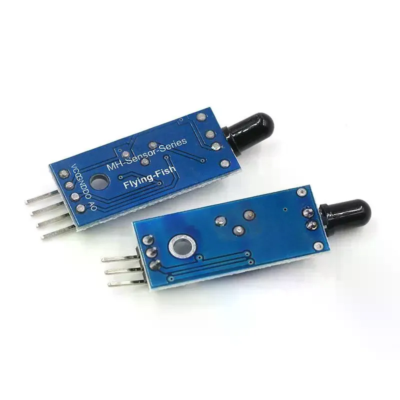 Infrared 3/4 PIN Flame Detection Sensor Module IR Flame Sensor Module Detector Smartsense Obstacle Avoidance Sensor Module IR