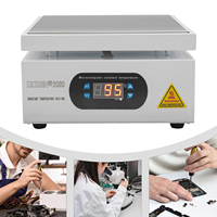 220v 700w 7.87*7.87'' Microcomputer Electric Hot Plate Digital Display Stable Quick Heating for Splitting Repairing Screen