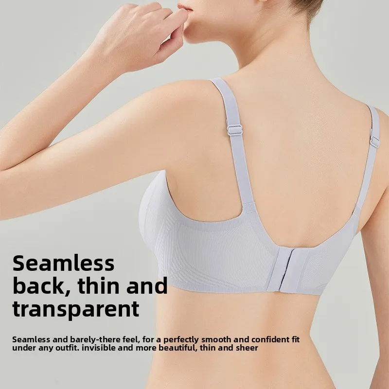 Nylon Maternity Nursing Bra Lightweight Breathable Anti Sag Support Large Size Breastfeeding Underwear Spring Summer