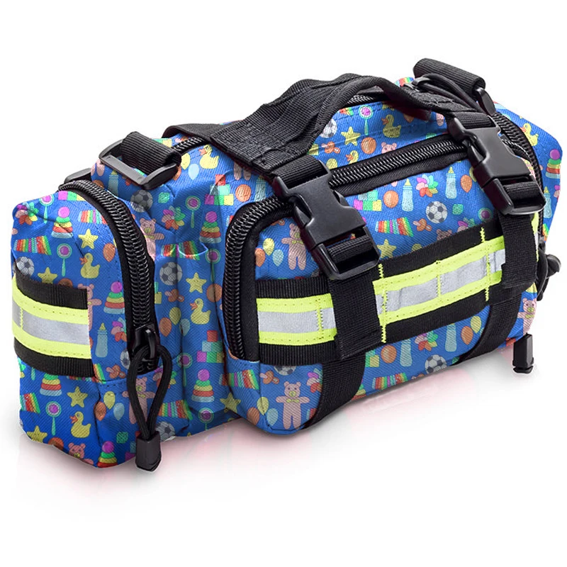

SAFETYMED First Responder Paramedic First Aid Fanny Pack trauma Emergency Bag Only