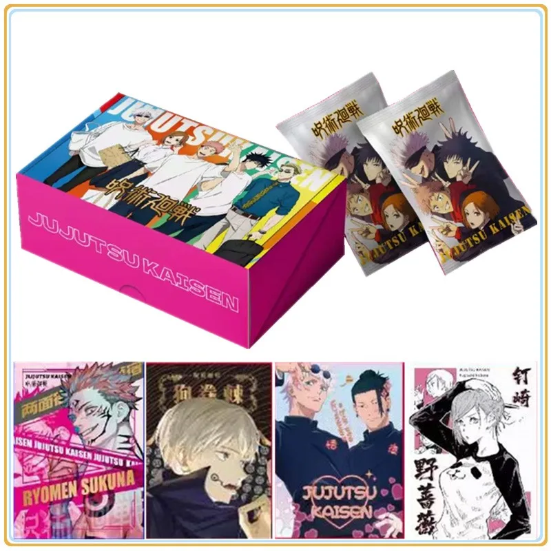 

Jujutsu Kaisen Rare Cards for Kid Anime Character Gojo Satoru Fushiguro Megumi Itadori Yuji Warlock Collection Card Toy Gift