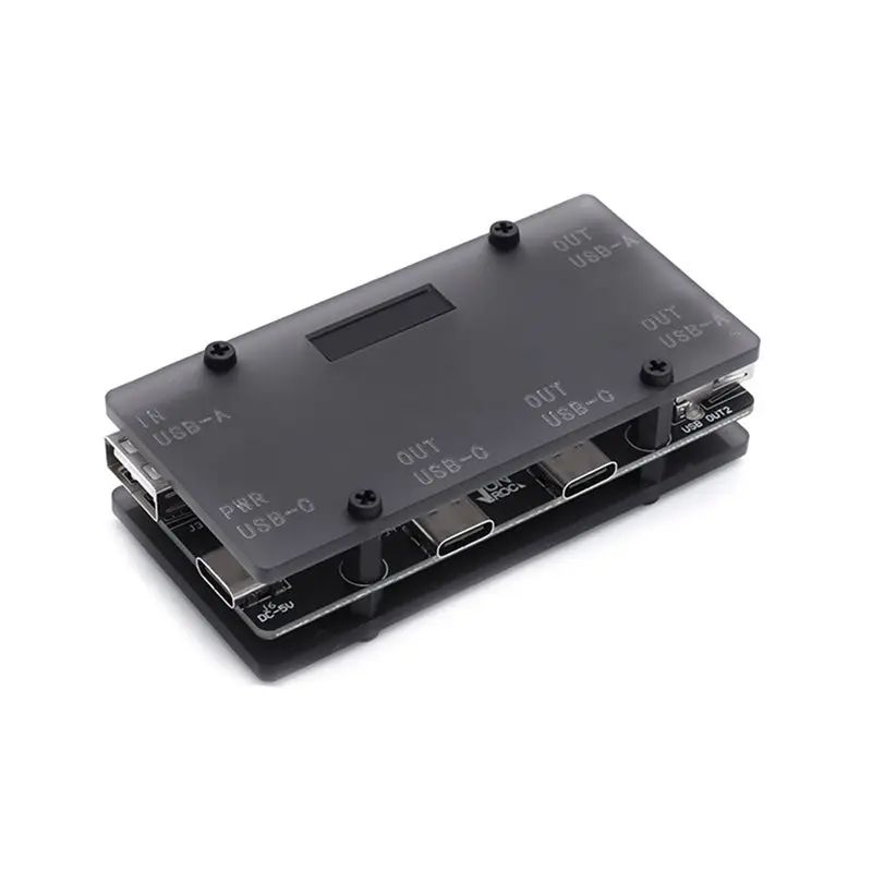 

USB HUB 4-Port USB2.0 Expansion Board Module 1-To-4-Port Isolator High-Speed 480Mbps Plug And Play